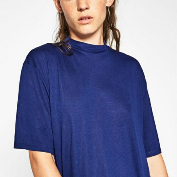 Blue Zara Tunic - Picture 1 of 4